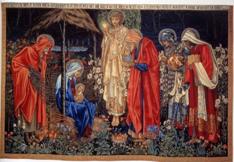  The Adoration of the Magi designed 1888 woven 1894