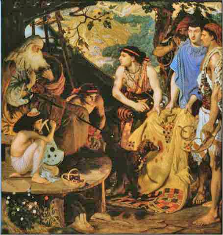 The Coat of Many Colours Ford Madox Brown