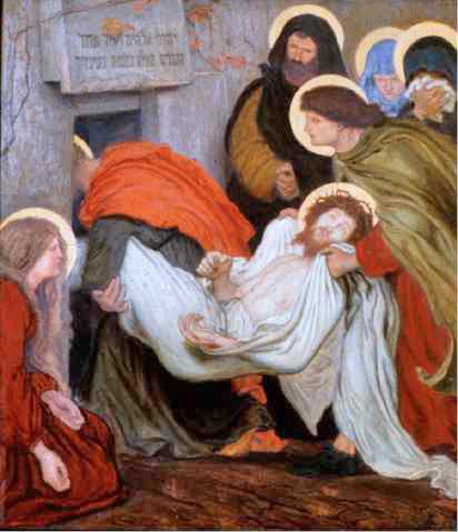 The Entombment Ford Madox Brown