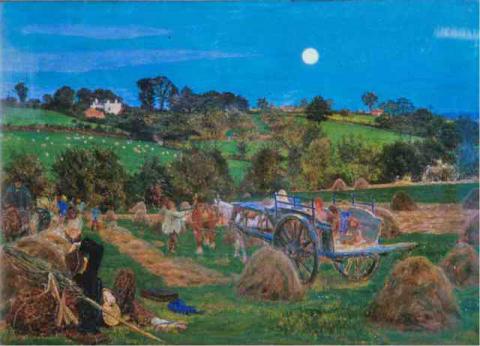 The Hayfield Ford Madox Brown