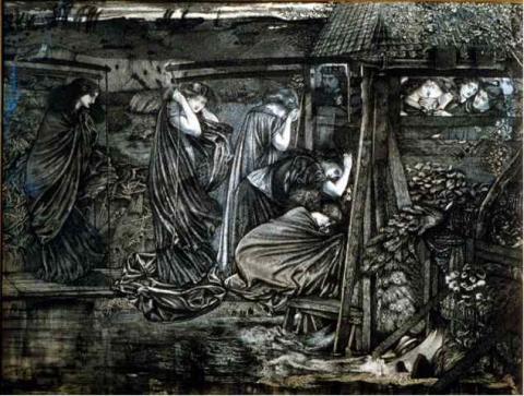 The Wise and Foolish Virgins, Edward Burne-Jones