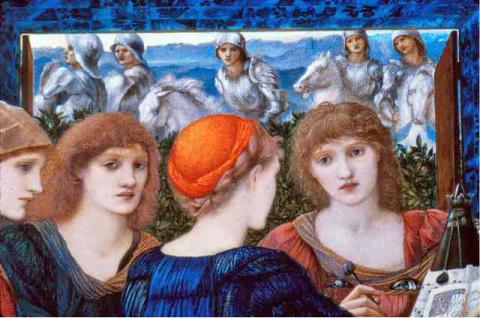 Laus Veneris (detail) Edward Burne-Jones