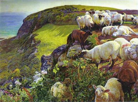 Our English Coasts William Holman Hunt