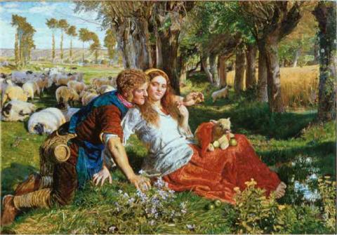 The Hireling Shepherd William Holman Hunt