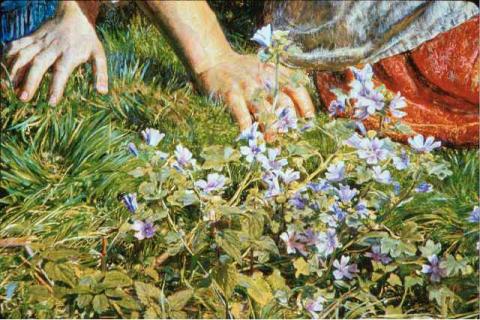 Hireling Shepherd (detail) William Holman Hunt