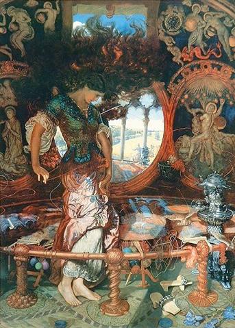 The Lady of Shallott William Holman Hunt