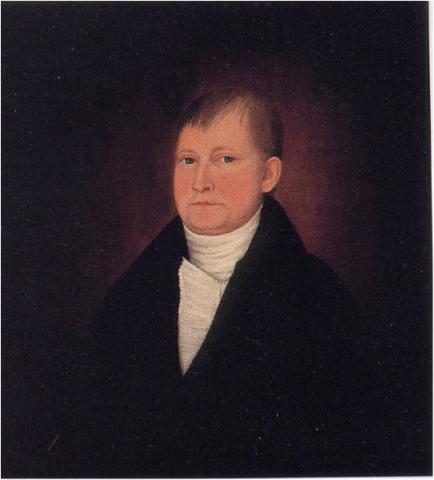 Joshua Johnston (or Johnson) Portrait of a Gentleman 1805