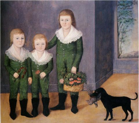 Joshua Johnston (or Johnson) The Westwood Children 1807