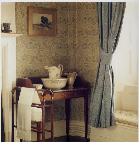 Larkspur (Standen) 1892 Curtains Scroll or Willow (1895)