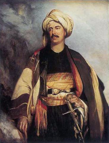 David Roberts in the Costume He Wore When in Palestine 1840 Robert Scott Lauder