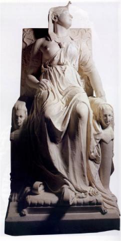 Edmonia Wildfire Lewis Death of Cleopatra 1876