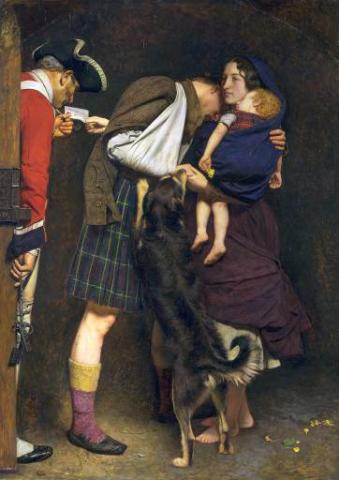 The Order of Release John Everett Millais