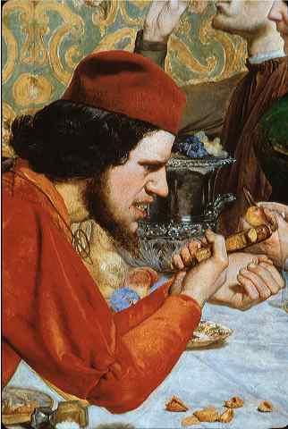 Lorenzo & Isabella (detail) John Everett Millais