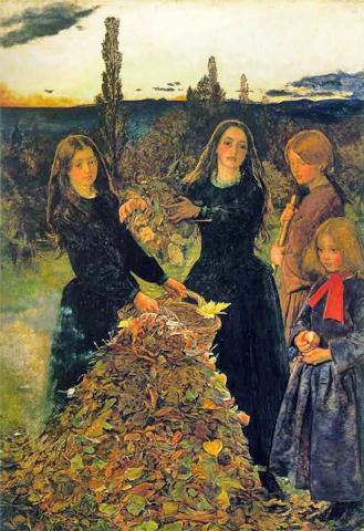 Autumn Leaves John Everett Millais