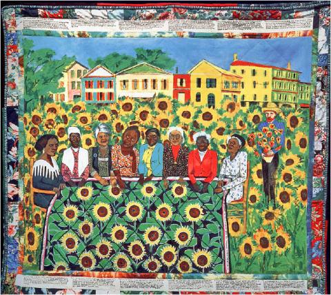 Faith Ringgold The Sunflowers Quilting Bee at Arles 1991