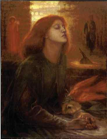 Beata Beatrix Dante Gabriel Rossetti