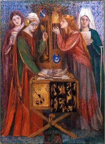 The Blue Closet Dante Gabriel Rossetti