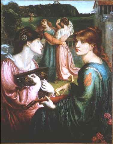 The Bower Meadow Dante Gabriel Rossetti