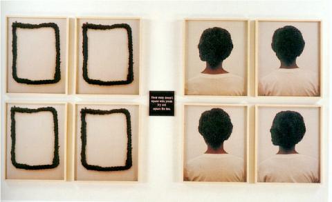 Lorna Simpson Guarded Conditions 1990