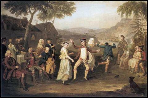 The Highland Wedding 1780 David Allan