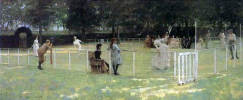 Tennis Party 1885 John Lavery