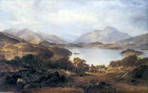 Loch Lomond 1861 Hugh McCulloch