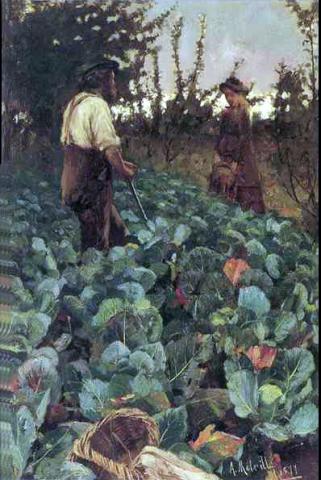 Cabbage Garden 1877 Arthur Melville