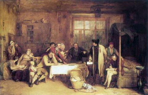Distraining for Rent 1815 David Wilkie