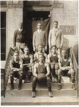 James Van DerZen Alpha Phi Alpha Basketball Team 1956