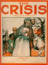 Vivian Schuyler Key Cover illustration for The Crisis, A Record of the Darker Races 1929, February issue