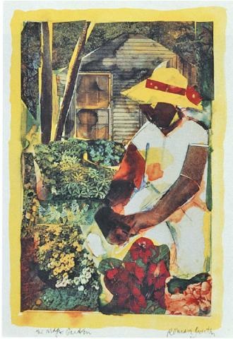 Romare Bearden The Magic Garden 1978