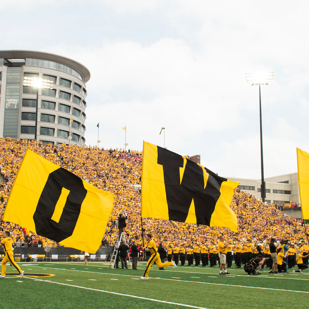 Iowa v Northern Illinois in football at Kinnick Stadium - 01 Sep 2018