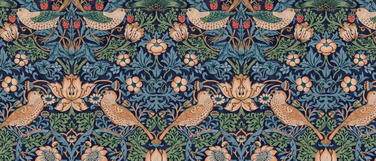 Strawberry Thief, William Morris